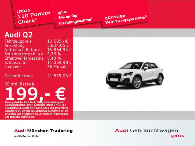 Audi Q2 33.002 km 19.062 &euro; München 81825