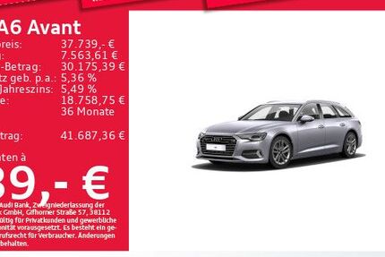 Audi A6 63.191 km 37.581 &euro; Eching 85386