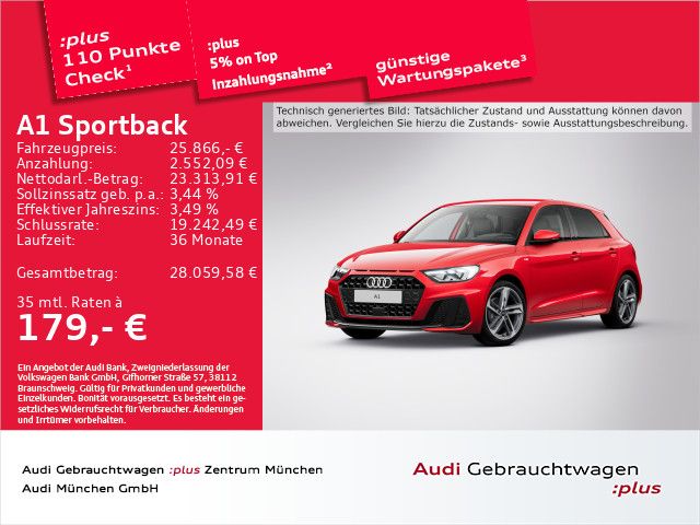 Audi A1 8.262 km 25.866 &euro; Eching 85386