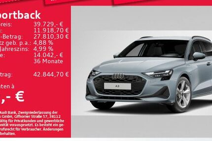 Audi A3 6.177 km 39.729 &euro; Eching 85386