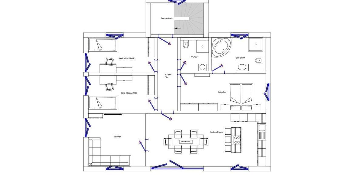 Etagenwohnung Markt Indersdorf - 4 Zimmer, 117 m&sup2;, 1.998&euro; | Angebot:26348736