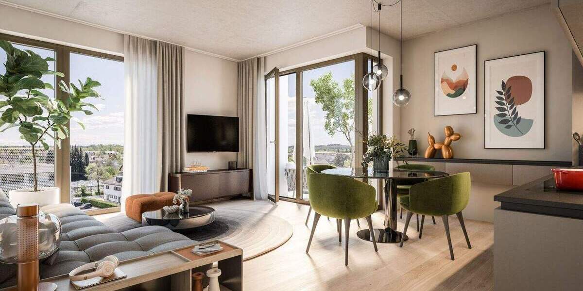 Etagenwohnung Germering - 3 Zimmer, 76 m&sup2;, 759.900&euro; | Angebot:25730538