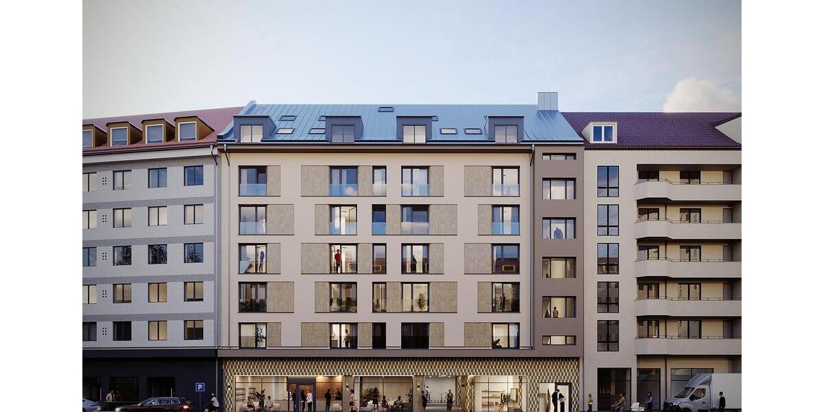 Etagenwohnung München Neuhausen-Nymphenburg - 1 Zimmer, 24 m&sup2;, 1.190&euro; | Angebot:25611344