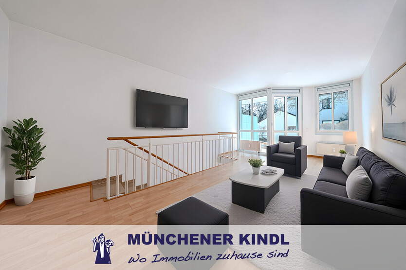 ***Helle 2-Zimmer-Maisonette mit Balkon – ein Wohnjuwel auf ca. 63 m²***