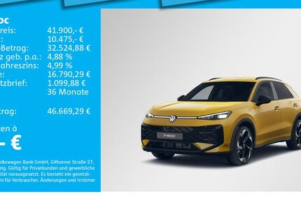 VW T-Roc 3.000 km 41.900 € München 81825