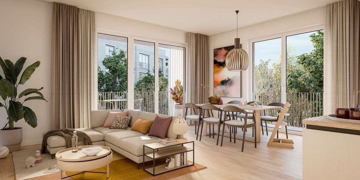 Etagenwohnung Oberschleißheim - 4 Zimmer, 94 m&sup2;, 1.740&euro; | Angebot:27134696
