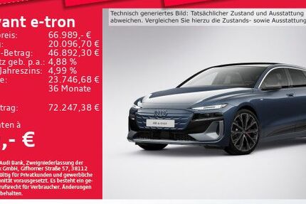 Audi A6 e-tron 8.177 km 66.989 &euro; Eching 85386