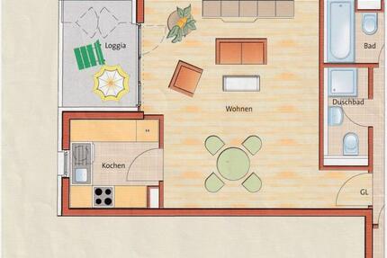 4-Zimmer-Wohnung mit Loggia und TG-Stellplatz in Giesing 4 zimmer