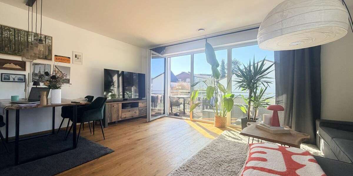 Etagenwohnung Poing - 2 Zimmer, 68 m&sup2;, 1.200&euro; | Angebot:25307002