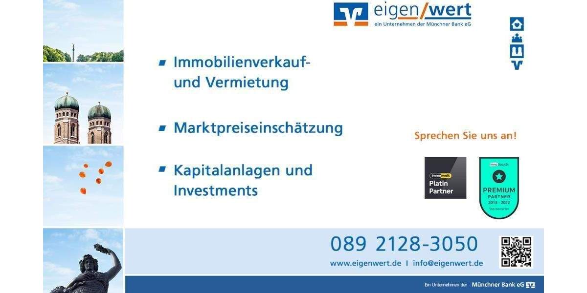 Etagenwohnung Oberschleißheim - 4 Zimmer, 97 m&sup2;, 1.638&euro; | Angebot:25698397
