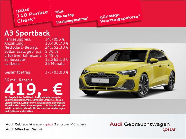 Audi A3 6.403 km 34.789 &euro; Eching 85386