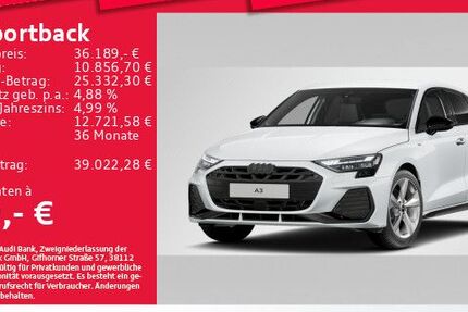 Audi A3 6.726 km 34.433 &euro; Eching 85386