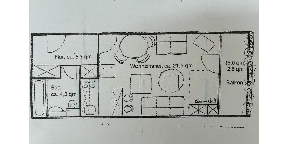 Erdgeschoßwohnung Putzbrunn - 1 Zimmer, 34 m&sup2;, 235.000&euro; | Angebot:27132398