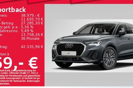 Audi Q3 4.161 km 38.979 &euro; München 81825