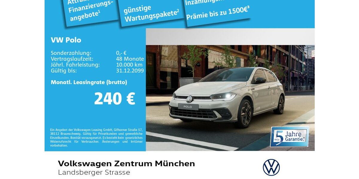 VW Polo 3.000 km 24.980 &euro; München 80687
