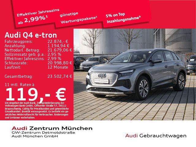 Audi Q4 e-tron 45.735 km 22.874 &euro; München 80935