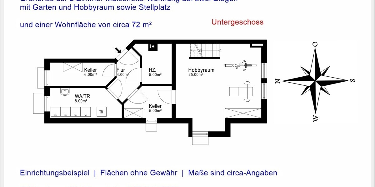 !! RARITÄT !! ** Garten-Paradies ** 3-Zimmer-Maisonette-Wohnung * sonnig ruhig idyllisch in SOLLN * 3 zimmer