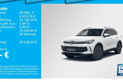 VW Tiguan 8.433 km 39.282 &euro; München 80935
