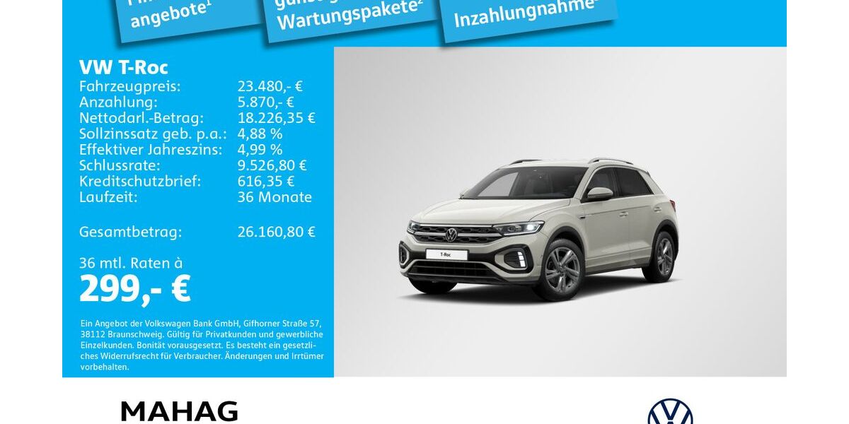 VW T-Roc 30.252 km 23.480 &euro; München 81825