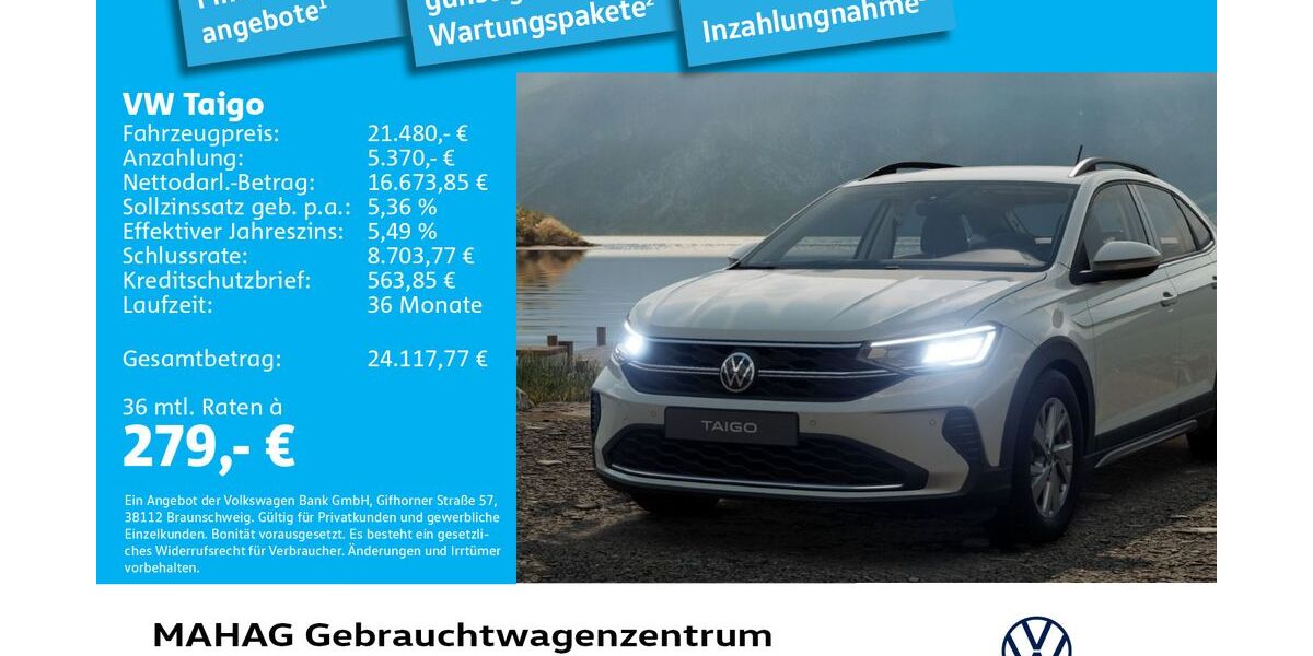 VW Taigo 19.373 km 20.981 &euro; München 80935
