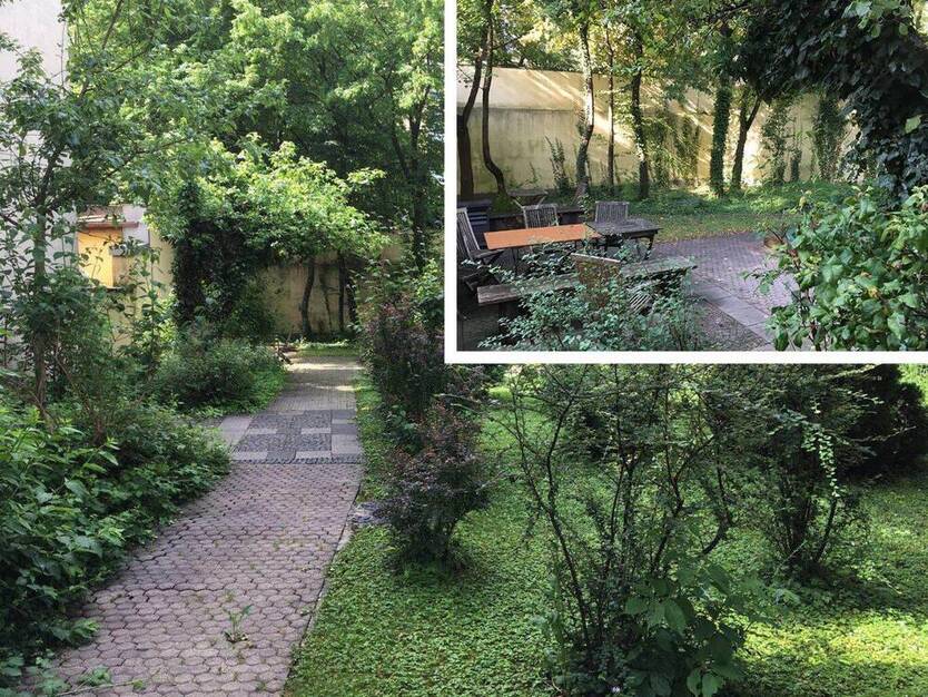 Büroräume mit Gartenzugang - All-in-Miete