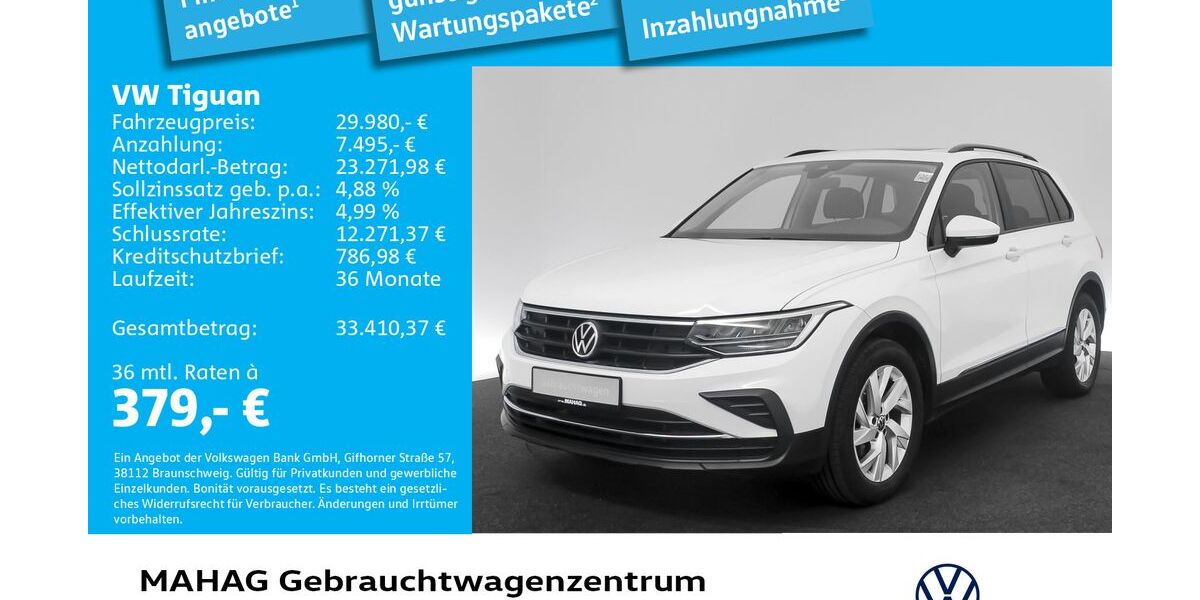 VW Tiguan 57.243 km 29.741 &euro; München 80935