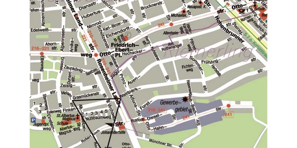 Wunderschöne Dachgeschosswohnung mit Dachterrasse in Ottobrunn 3.5 zimmer