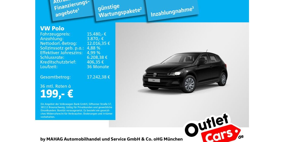 VW Polo 21.790 km 15.480 &euro; Dachau 85221