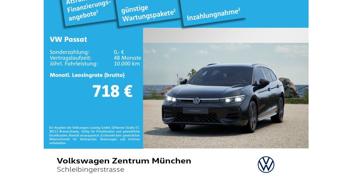 VW Passat 3.000 km 56.451 &euro; München 81669