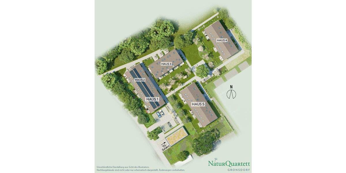 Etagenwohnung Haar Gronsdorf - 4 Zimmer, 87 m&sup2;, 986.000&euro; | Angebot:25663786