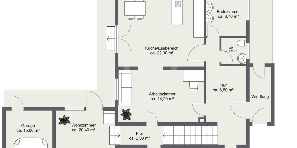 Einfamilienhaus München / Aubing Aubing-Lochhausen-Langwied - 8 Zimmer, 196 m&sup2;, 1.090.000&euro; | Angebot:26908661