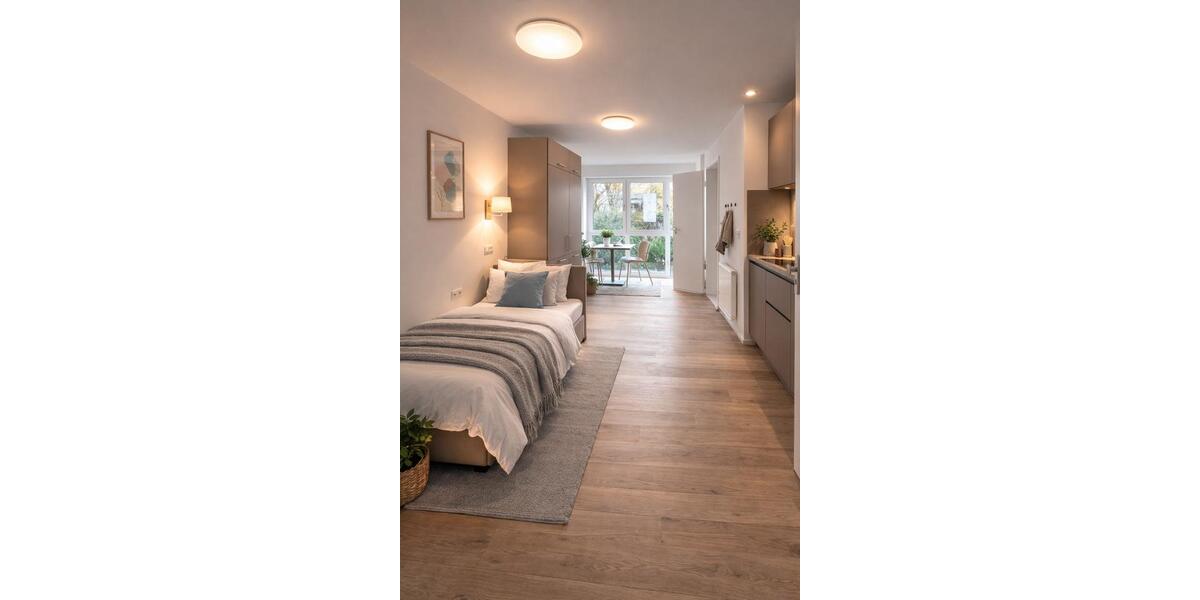 Etagenwohnung München Aubing-Lochhausen-Langwied - 1 Zimmer, 24 m&sup2;, 1.290&euro; | Angebot:24794038