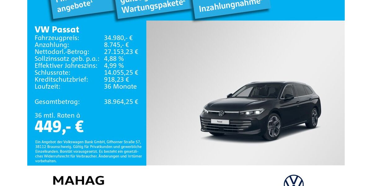 VW Passat 27.079 km 34.980 &euro; Ottobrunn 85521