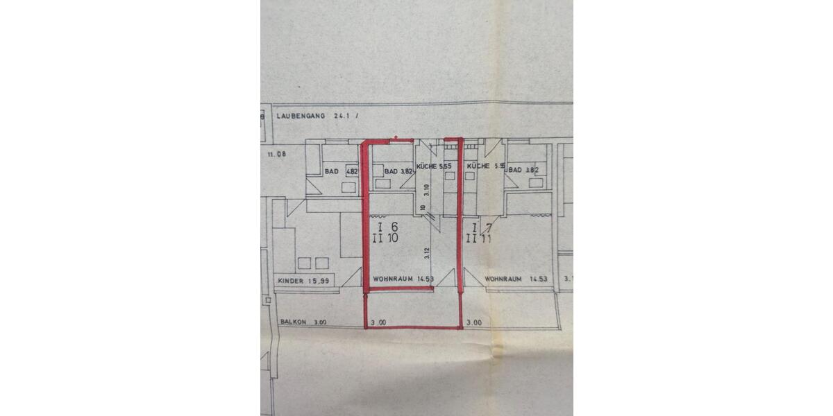 ruhige Wohnung Sendling-Westpark (Balkon, Küche) 1 zimmer