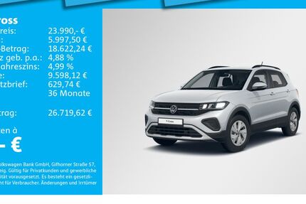 VW T-Cross 7.756 km 23.990 &euro; München 80935