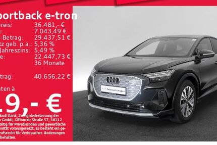 Audi Q4 e-tron 56.266 km 34.994 &euro; München 80935