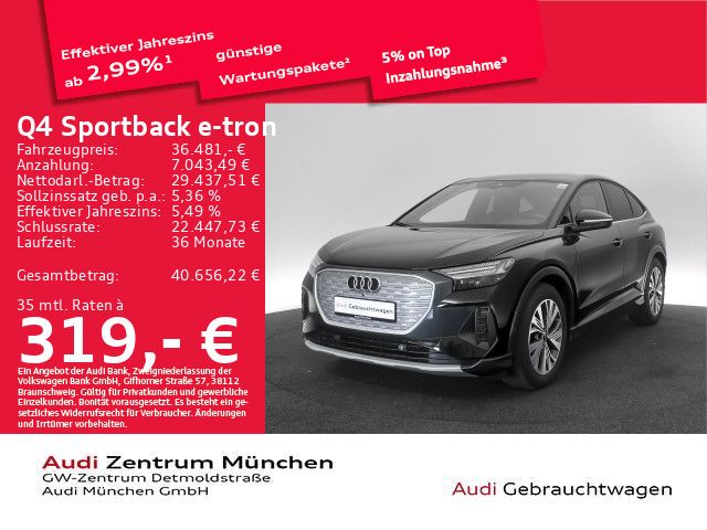 Audi Q4 e-tron 56.266 km 35.493 &euro; München 80935