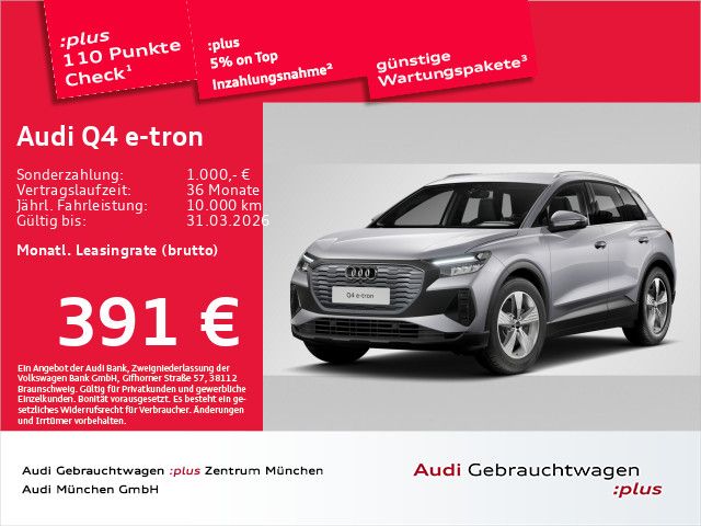 Audi Q4 e-tron 10.256 km 42.049 &euro; Eching 85386