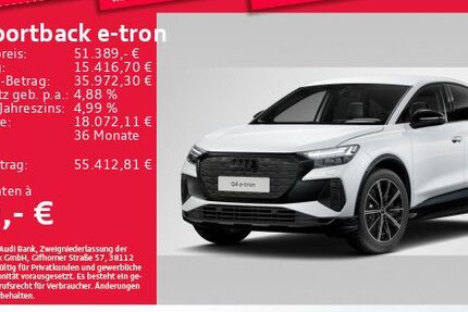 Audi Q4 e-tron 5.538 km 49.989 &euro; Eching 85386