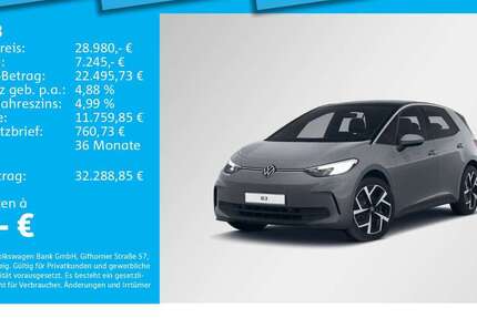 VW ID.3 16.610 km 28.980 &euro; München 80935