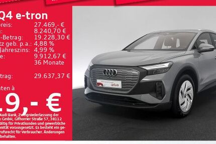 Audi Q4 e-tron 10.791 km 27.469 &euro; Eching 85386