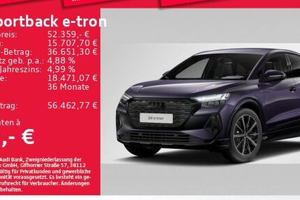 Audi Q4 e-tron 9.627 km 52.359 &euro; Eching 85386