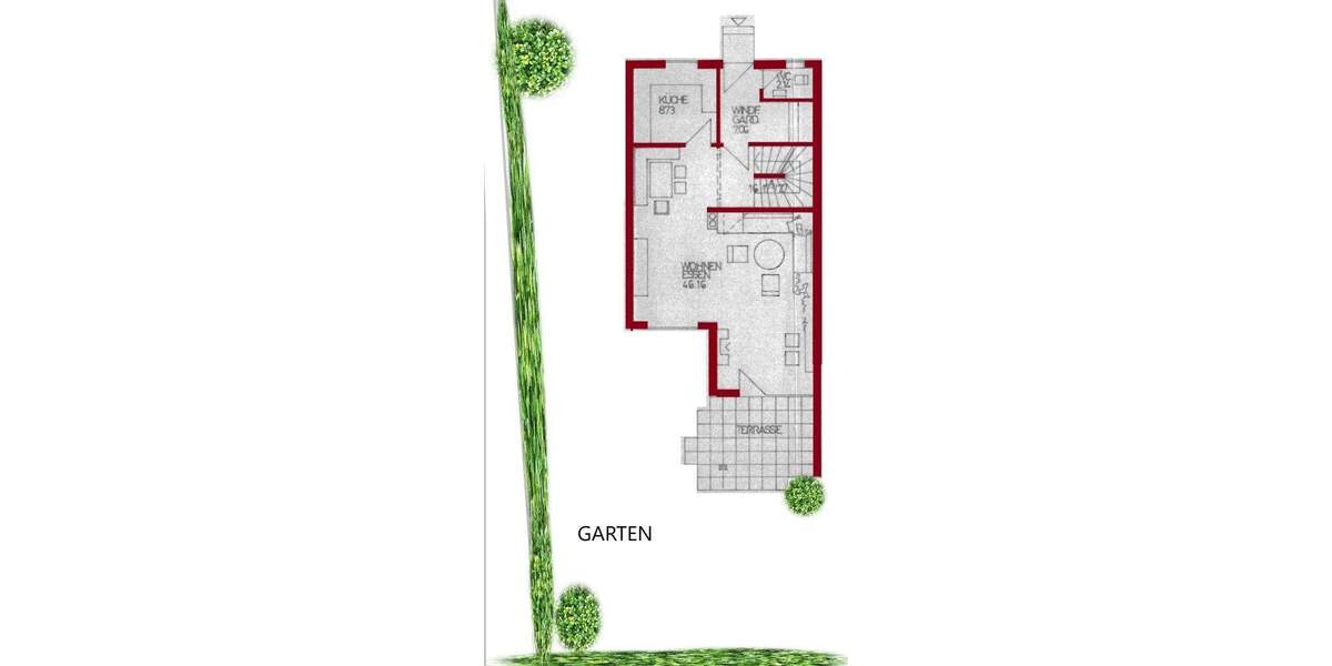 **Komfortabler Familienwohntraum** Tolles REH mit EBK, herrlichem Garten und Garage 5 zimmer