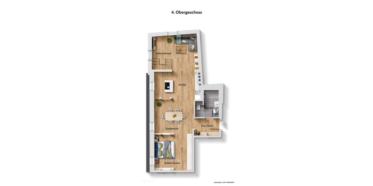 Etagenwohnung München Neuhausen-Nymphenburg - 3 Zimmer, 81 m&sup2;, 1.256.000&euro; | Angebot:25658755
