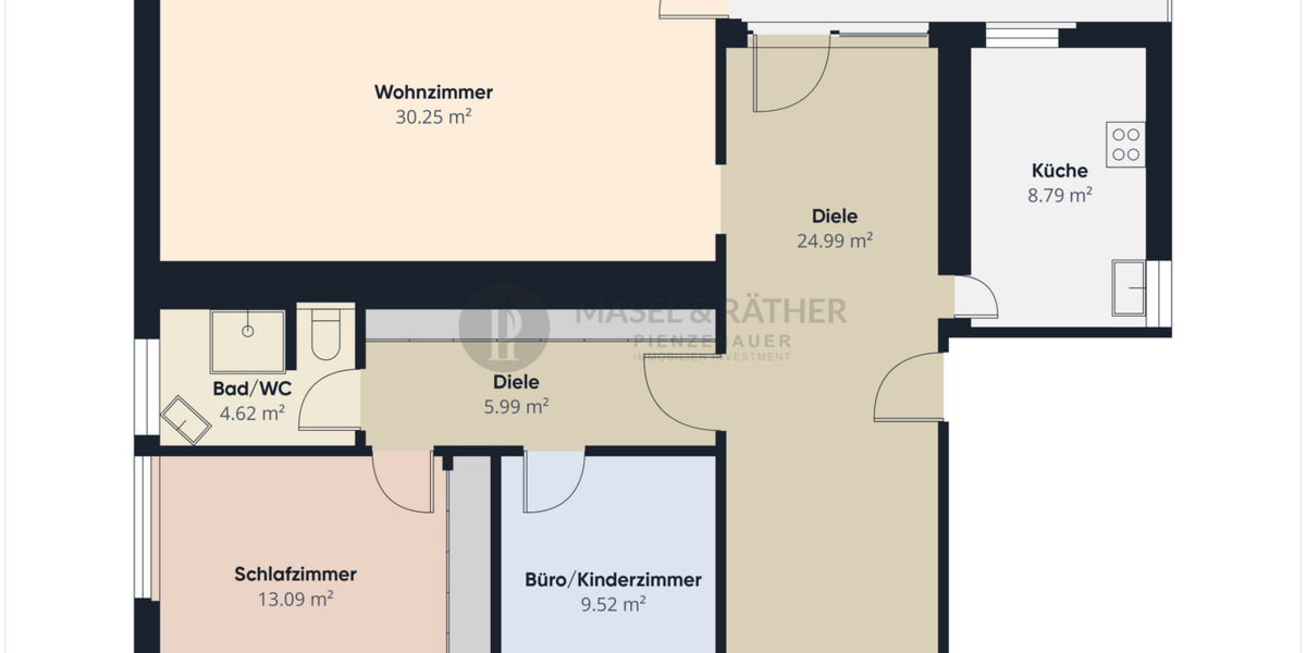 Mehrfamilienhaus, Wohnhaus Markt Schwaben - 6 Zimmer, 155 m&sup2;, 749.000&euro; | Angebot:25708188
