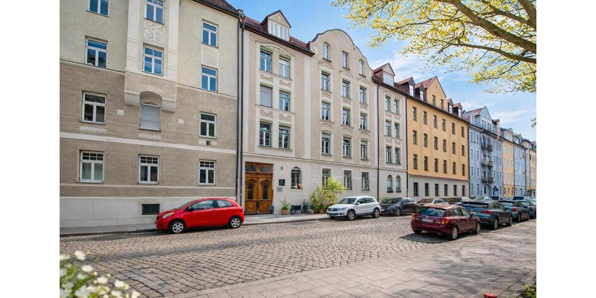 Hochparterre München Neuhausen-Nymphenburg - 2 Zimmer, 51 m&sup2;, 498.000&euro; | Angebot:27076042