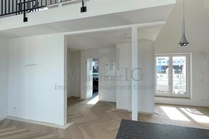 MÜNCHNER IG: Eleganz auf zwei Ebenen – Design-Wohnung mit modernem Loft-Charakter!