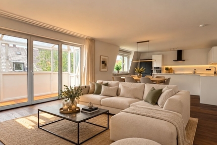 Sonnige 4-Zimmer-Etagenwohnung mit 96 m2 in ruhiger Lage - Wohnung München Pasing-Obermenzing | Angebot:27698630