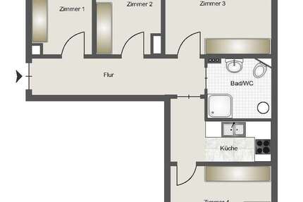 WG-Zimmer in München 660 € 13 m² zimmer