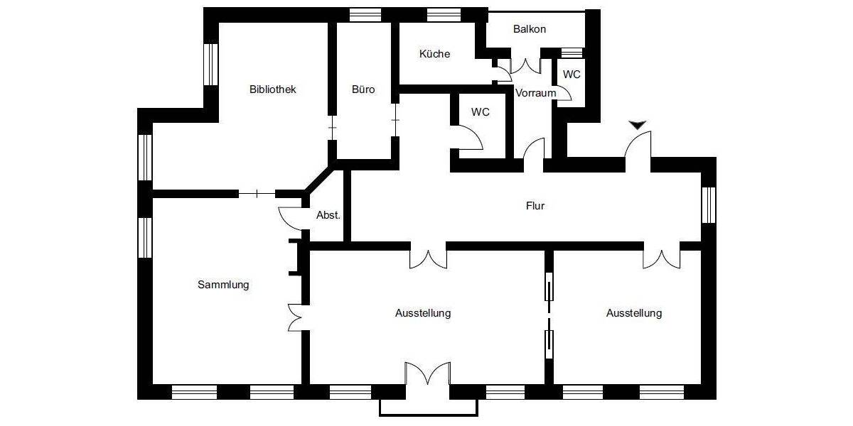 Gewerbeobjekt München Maxvorstadt - 5 Zimmer, 256 m&sup2;, 12.599&euro; | Angebot:26875106
